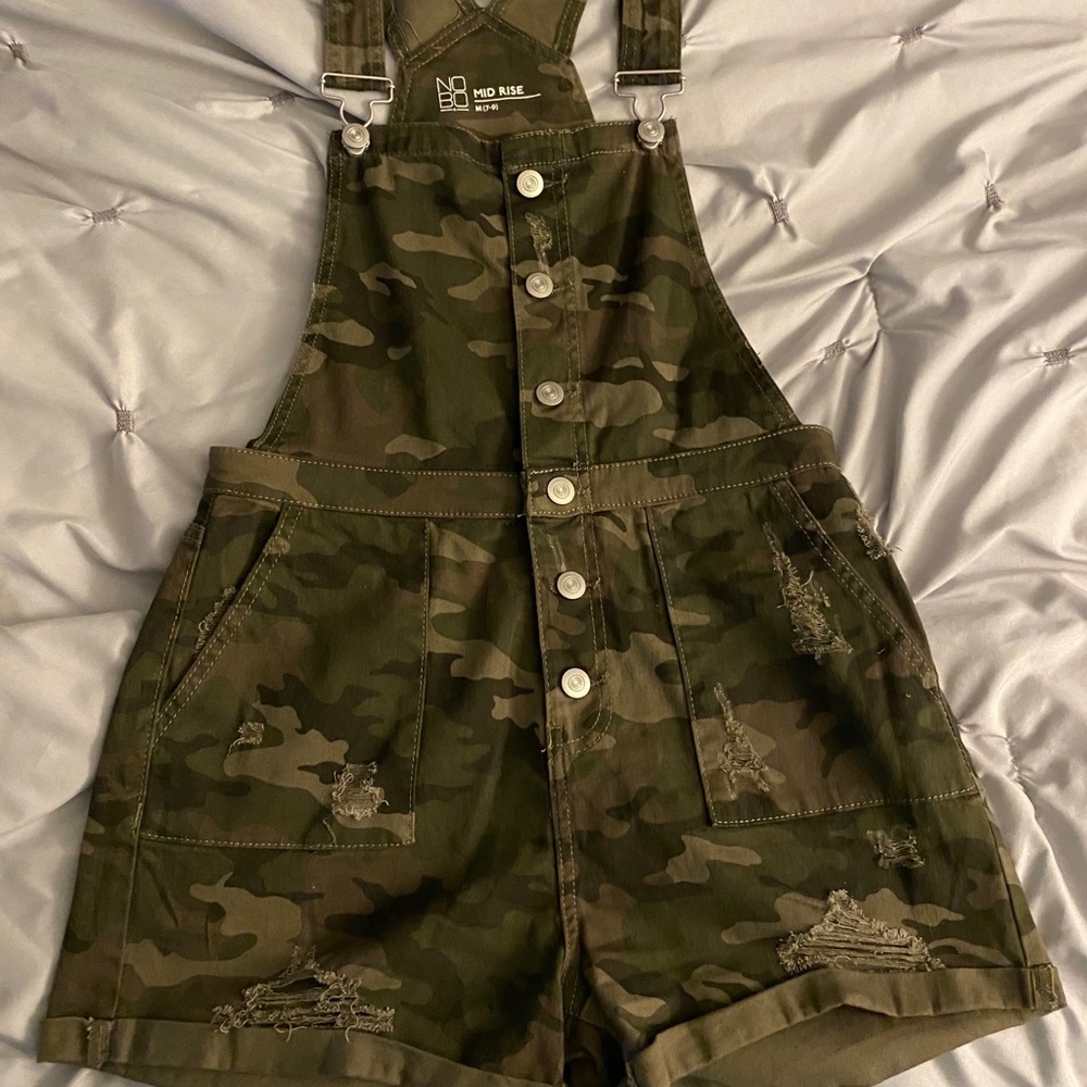 Camouflage short Overalls